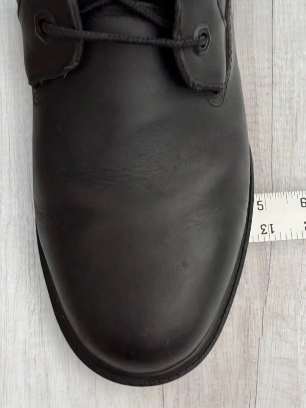 Timberland Waterproof Chukka Boots Black Leather Men's 10.5 Lace Up Work Boots